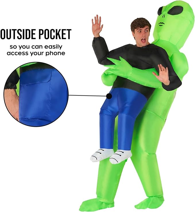 Disfraz Inflable Alíen Traje Halloween