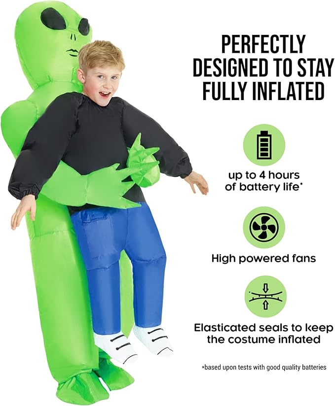 Disfraz Inflable Alíen Traje Halloween