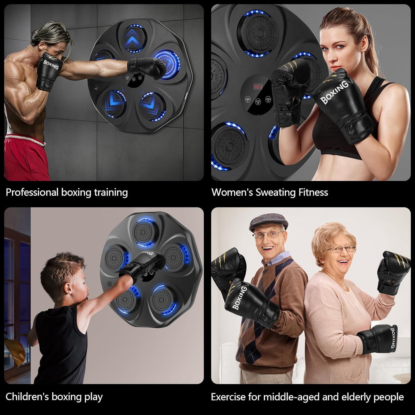 RumbaBox Pro | Máquina de boxeo musical inteligente
