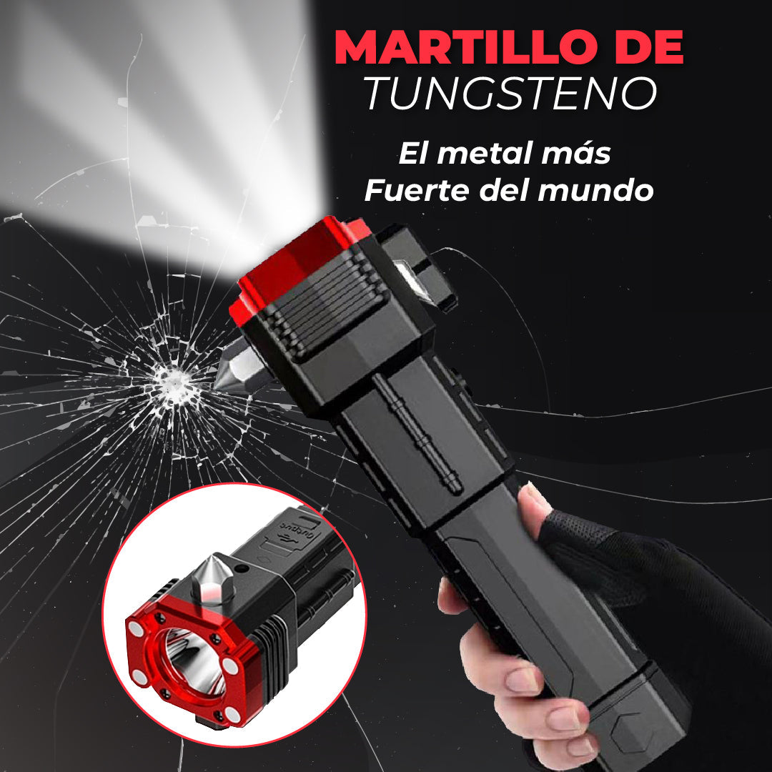 Linterna Tactica Multiuso 6 en 1